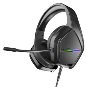 Low latency RGB light gaming headsets